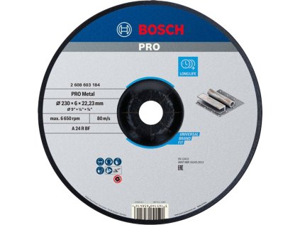 bosch hrubovaci kotouc pro metal 230 6 22 23 mm 2 608 603 184 ien568262