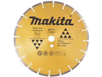 makita d 56982 diamantovy kotouc 300x25 4x7 5mm beton ien477592