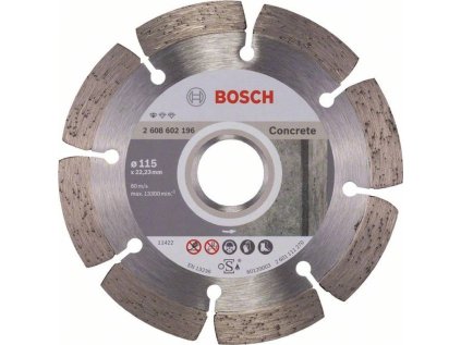 bosch diamantovy delici kotouc standard for concrete 2 608 602 196 ien568254