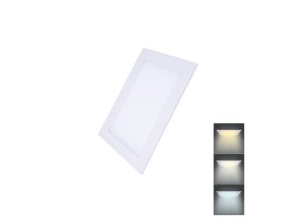 solight led mini panel cct podhledovy 6w 450lm 3000k 4000k 6000k ctvercovy ien473099