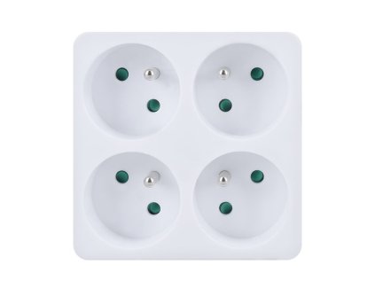 solight rozbocka 4 x 10a bila ien501256