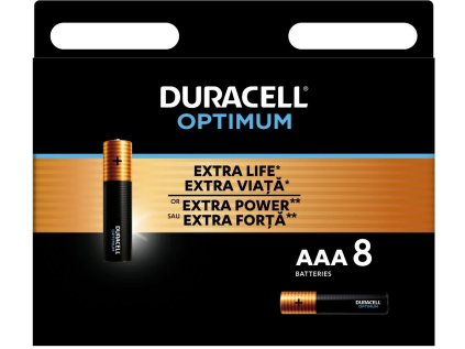 duracell optimum alkalicka baterie 8 ks aaa ien403117