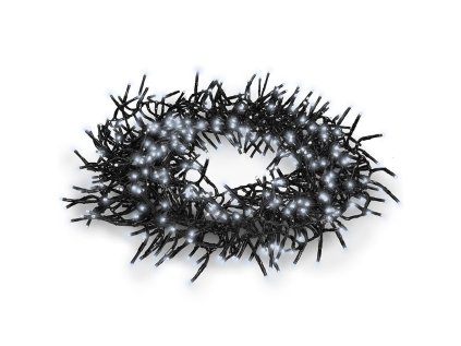 solight led venkovni vanocni retez s dalkovym ovladanim cluster 576 led 8 funkci casovac ip44 studena bila ien472857