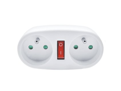 solight rozbocka 2 x 10a bila vypinac ien501258