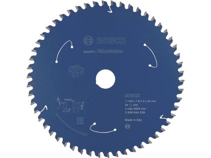 bosch pilovy kotouc expert for aluminium pro akumulatorove pily 165 1 8 1 3 20 t54 2 608 644 539 ien568421