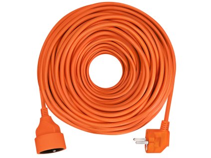 solight prodluzovaci privod spojka 1 zasuvka 25m 3 x 1 5mm2 oranzova ien473339