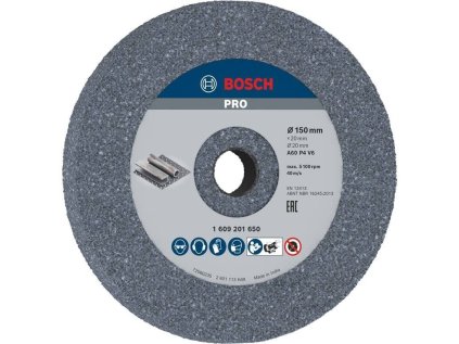 bosch hrubovaci kotouc pro metal 150 20 20 mm g60 1 609 201 650 ien568265
