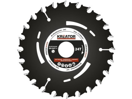 kreator krt020306 pilovy kotouc pro ponorne pily 120mm 24t ien273528