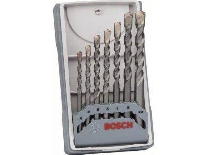bosch 7dilna sada spiralovych vrtaku do betonu cyl 3 4 5 6 6 7 8 10 mm 2 607 017 082 ien568571