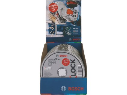 bosch rezaci kotouc pro stainless steel and metal 115 1 22 23 mm x lock rovny 10 ks 2 608 619 266 ien568314