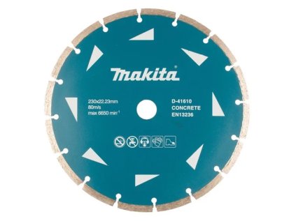 makita d 41610 segmentovy diamantovy kotouc 230x22 23mm 1ks ien412960