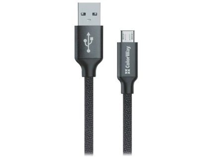 colorway usb microusb kabel 1m 2 1a cerna ien344313