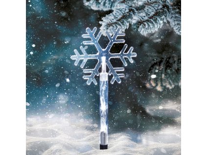 solight led zahradni osvetleni snehove vlocky 5ks 15x led zapichovaci 3xaa ien562483