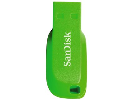 sandisk cruzer blade 16gb usb2 0 elektricky zelena ien444316