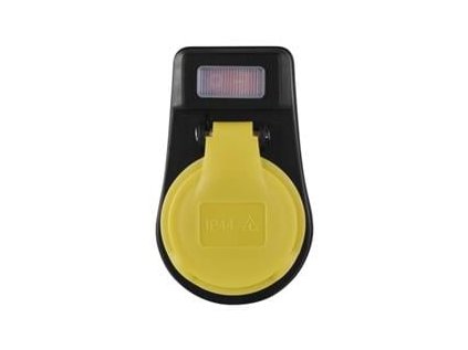 zasuvka s vypinacem ip44 cerna ig430451