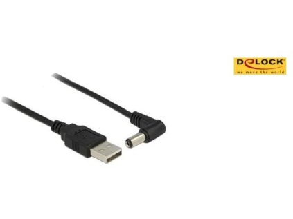 delock napajeci kabel usb dc 5 5 x 2 1 mm samec 90 1 5 m ien516000