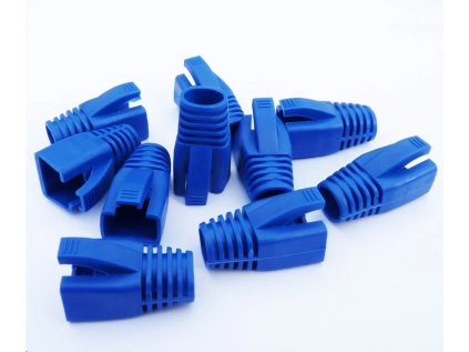 datacom navlek pro plug rj45 cat6a cat7 modry 10ks ien373872