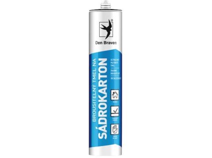 den braven brousitelny tmel na sadrokartony 310ml bila ien467163