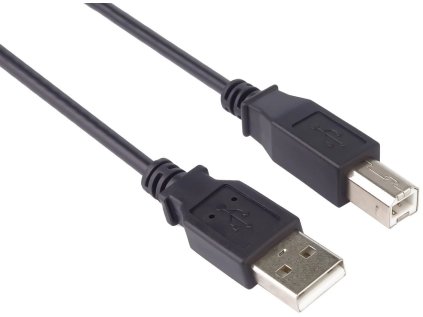 premiumcord kabel usb 2 0 a b 1m barva cerna ien114965