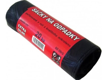 sacky do kose silne 60x80cm 20ks 60l ien508183