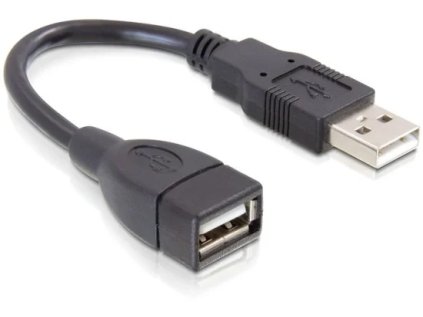 delock usb 2 0 kabel prodluzujici a a samec samice 13 cm ien259287