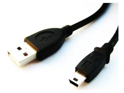 kabel cablexpert usb a mini 5pm 2 0 1 8m hq black zlacene kontakty ien318559