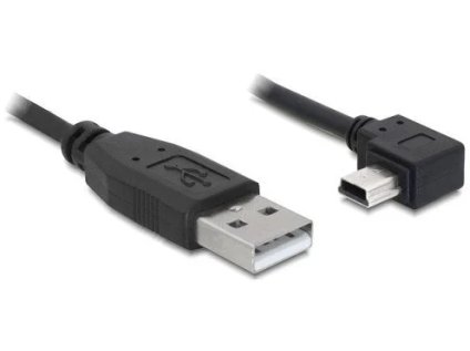 delock kabel usb 2 0 a samec usb mini b 5 pin samec pravouhly 0 5m ien346953