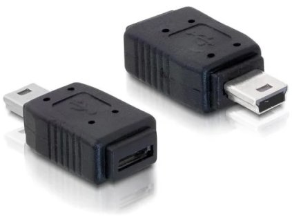 delock redukce usb mini samec na usb micro b samice 65155 ien157158