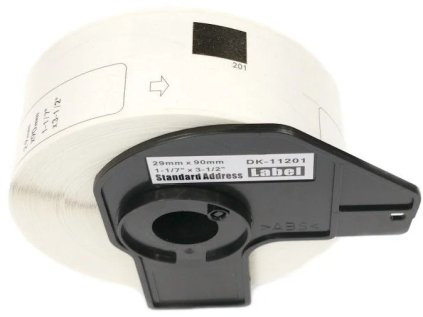 allprint pro kompatibilni s brother dk 11201 papirove bile standardni adresy 29 x 90mm 400ks ien391853