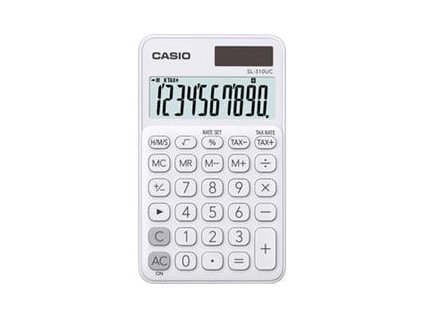 casio sl 310 uc we kapesni kalkulacka bila ig487547
