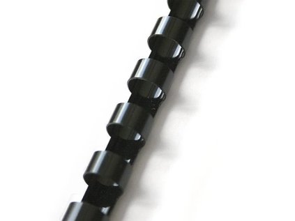 plastove hrbety 100ks 10mm cerne ien129499