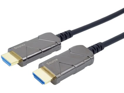 premiumcord ultra high speed hdmi 2 1 opticky fiber kabel 8k 60hz zlacene 5m ien378834