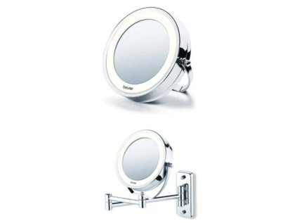 beurer bs 59 kosmeticke zrcatko s led osvetlenim na zed volne stojici 2v1 ien137963