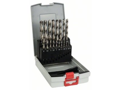 bosch 19dilna sada spiralovych vrtaku do kovu hss g probox din 338 135 1 10 mm 2 608 587 013 ien501151