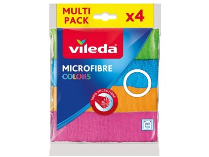 vileda 155717 univerzalni uterka microfibre colors 4 ks ien520887