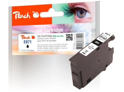 peach e071 cerna kompatibilni s epson t0711 ien88857