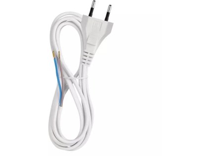 flexo snura pvc 2x 0 5mm2 2m bila ien442103