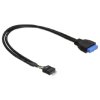 delock adapter usb 3 0 19 pin samice na usb 2 0 8 pin samec ien271562