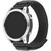 nylonovy reminek fixed nylon sporty strap pro garmin quickfit 22mm tmave sedy ien537849