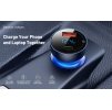baseus particular digital display dualni adapter do automobilu usb a qc usb c 65w okrova obr galerie big ies70430972