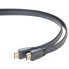 premiumcord hdmi high speed ethernet plochy kabel zlacene konektory 1m ien354212