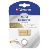 verbatim metal executive 64gb zlaty ien298664