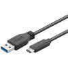 kabel usb 3 1 usb c male usb 3 0 a male cerny 0 5m ien258868