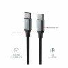 swissten datovy kabel textile ii usb c usb c 1 5 m cerny obr galerie big ies98515251