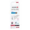 swissten sitovy adapter gan 2x usb c 65w pd 1x usb a 30w qc bily ien578149