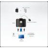 aten kvm switch cs 22u usb 2pc mini image1 big ies89888445