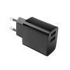 sitova nabijecka fixed s 2xusb vystupem 17w smart rapid charge cerna obr galerie big ies98630588