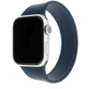 elasticky silikonovy reminek fixed silicone strap pro apple watch 42 44 45mm velikost xs modry ien434020