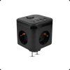 nabijeci stanice huslog 15w 3xzasuvka 2xusb c 2xusb 1x vypinac cerna ien580122