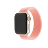 elasticky nylonovy reminek fixed nylon strap pro apple watch 42 44 45mm velikost l ruzovy ien433980